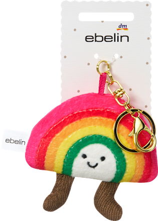 Schlüssel- & Taschenanhänger Regenbogen ebelin