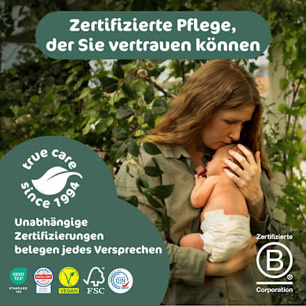 Windeln BioEmbrace Gr. 4 (7-18 kg) Naty