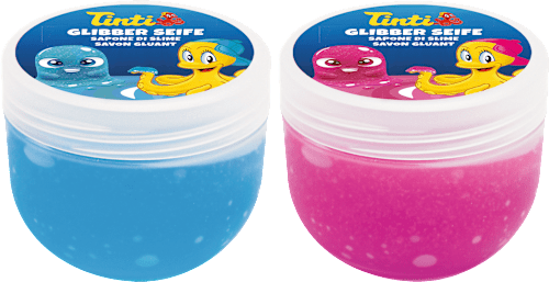 Kinder Badezusatz Glibber Seife Tinti