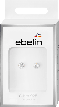 Ohrstecker 925 Silber Strass ebelin