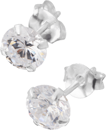 Ohrstecker 925 Silber Strass ebelin