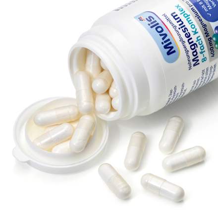 Magnesium 8-fach Komplex Kapseln 60 St Mivolis