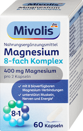 Magnesium 8-fach Komplex Tabletten Mivolis