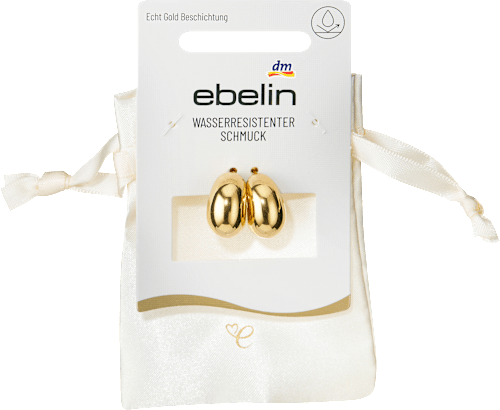 Creolen wasserfest, Gold-Optik ebelin