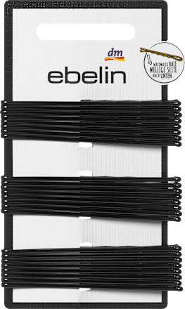 Haarschieber lang, schwarz ebelin