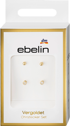 Ohrstecker vergoldeter Modeschmuck  ebelin