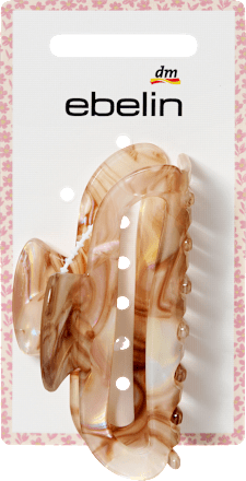 Haarklammer marmoriert ebelin