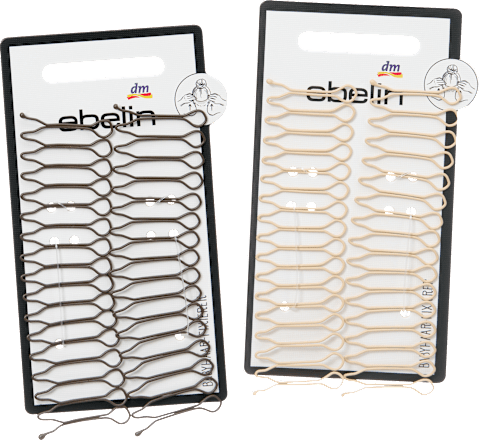 Haarkämme maxi, braun/blond ebelin