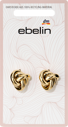 Ohrstecker Knoten, Gold-Optik ebelin