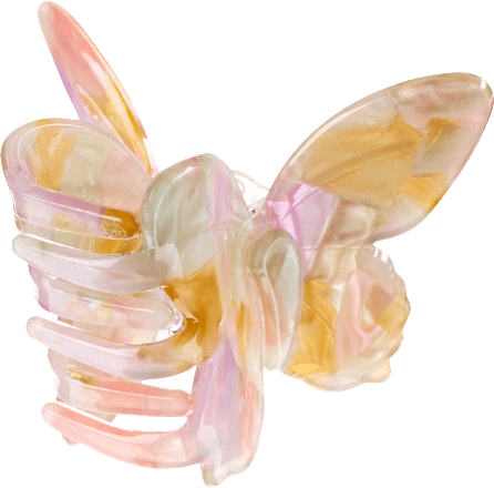 Haarklammer Schmetterling, bunt ebelin