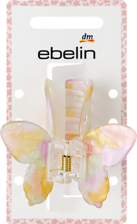 Haarklammer Schmetterling, bunt ebelin