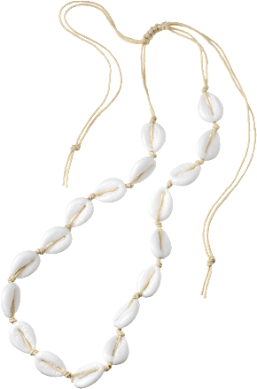 Halskette mit Muscheln ebelin