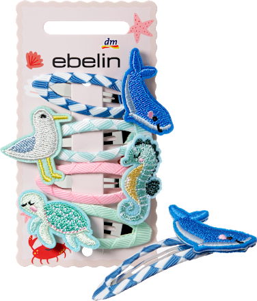 Haarclips Meerestiere ebelin
