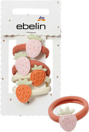 Haargummis mit Erdbeeren ebelin