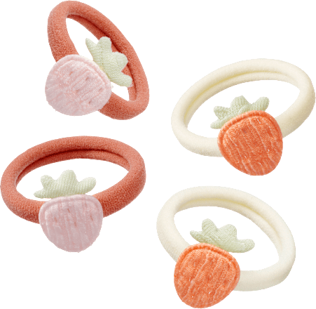 Haargummis mit Erdbeeren ebelin