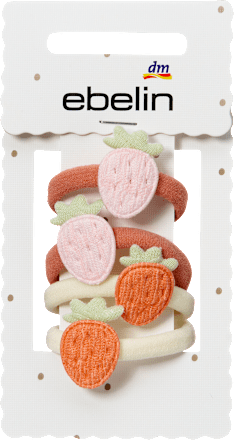 Haargummis mit Erdbeeren ebelin