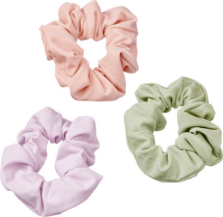 Scrunchies Sport aus Bikini-Stoff, flieder/rosa/grün ebelin