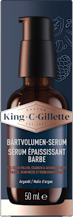 Bartvolumen Serum King. C. Gillette