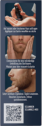 Bartvolumen Serum King. C. Gillette