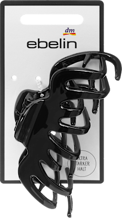 Haarklammer Sport, schwarz ebelin