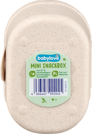 Snackbox mini für Obst creme babylove