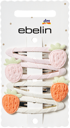 Haarclips Erdbeeren ebelin