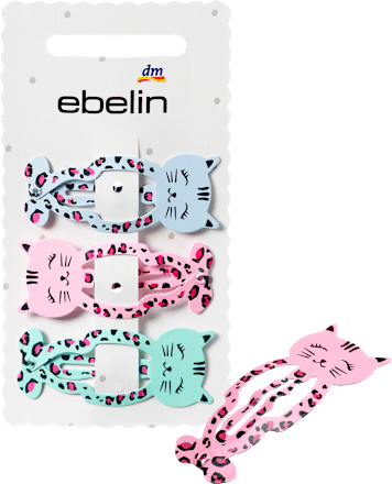 Haarclips Katzen ebelin