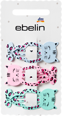 Haarclips Katzen ebelin