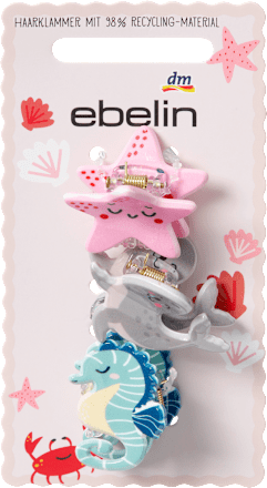 Haarklammern Meerestiere ebelin