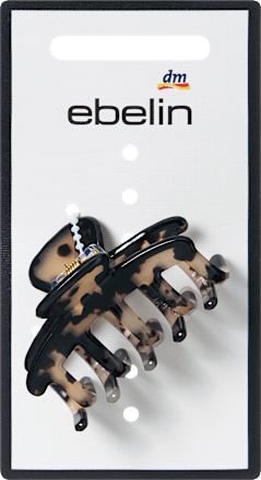 Haarklammer Leo-Optik, klein ebelin
