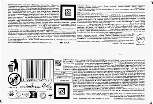 Feuchttücher aqua soft touch (18x48 St) Pampers baby-dry