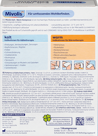 Kalt-/Warm-Kompresse  Mivolis