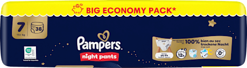 Baby Pants Night Gr. 7 (15+ kg) Big Pack Pampers baby-dry