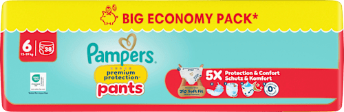 Baby Pants Gr. 6 XL (13-19 kg) Big Pack Pampers premium protection