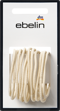 Haargummis dünn, blond  ebelin