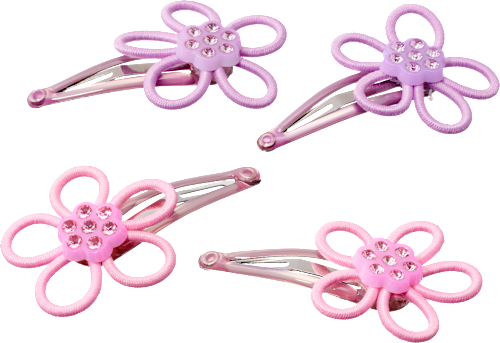 Haarclips Blumen ebelin