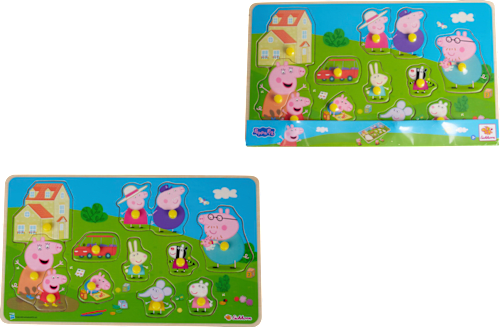 Steckpuzzle Peppa Pig  Eichhorn