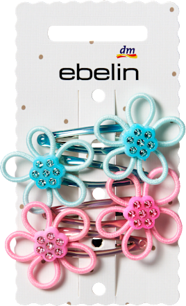 Haarclips Blumen ebelin