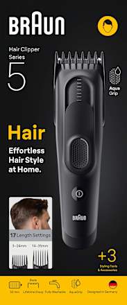 Elektrische Haarschneidemaschine, Series 5 Hair Clipper HC5530 Braun