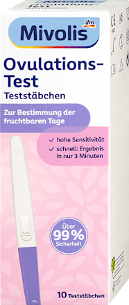 Ovulacijski test za ugotavljanje ovulacije (LH) Mivolis