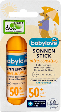 Ultra szenzitív napozó stift FF50+ babylove