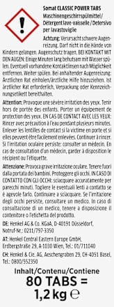 Spülmaschinen-Tabs Classic Somat