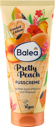Lábápoló krém, Pretty Peach Balea