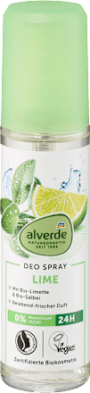 Deodorant spray LIME alverde NATURKOSMETIK