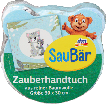 Krpica iz 100% bombaža, več različic SauBär