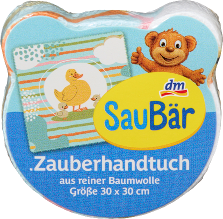 Krpica iz 100% bombaža, več različic SauBär