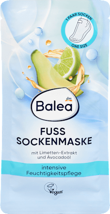 Fuß Sockenmaske (1 Paar) Balea