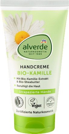 Handcreme Kamille & Sheabutter alverde NATURKOSMETIK