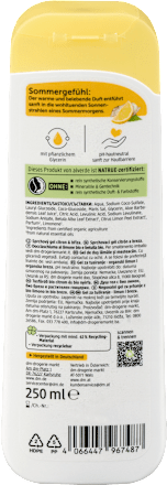sprchový gel Citronový sen alverde NATURKOSMETIK