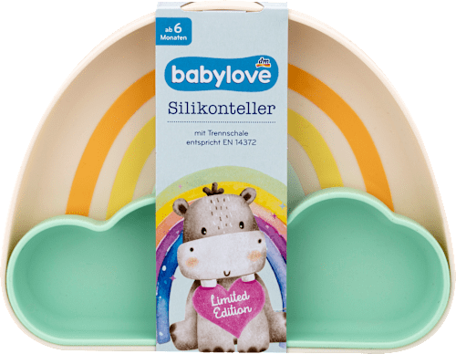 Teller mit Trennschale sortiert babylove